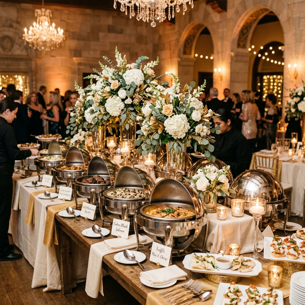 Buffet setup